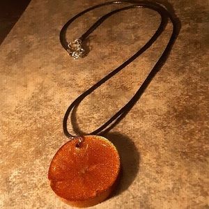 Handmade Resin Glass Necklace